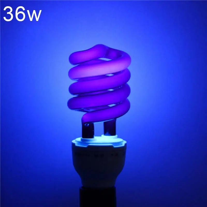 Watt Spiral Energy Saving Lamp Black Light Insect Trap Insect Killer Lamp Farming Insects To Feed The Fishes