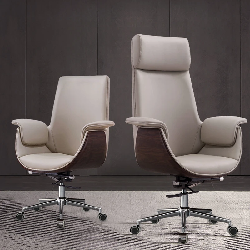 

Ergonomic Desk Chair Mobile Executive Nordic Recliner Modern Office Chairs Designer Armchair Cadeira De Escritorio Furniture DWH