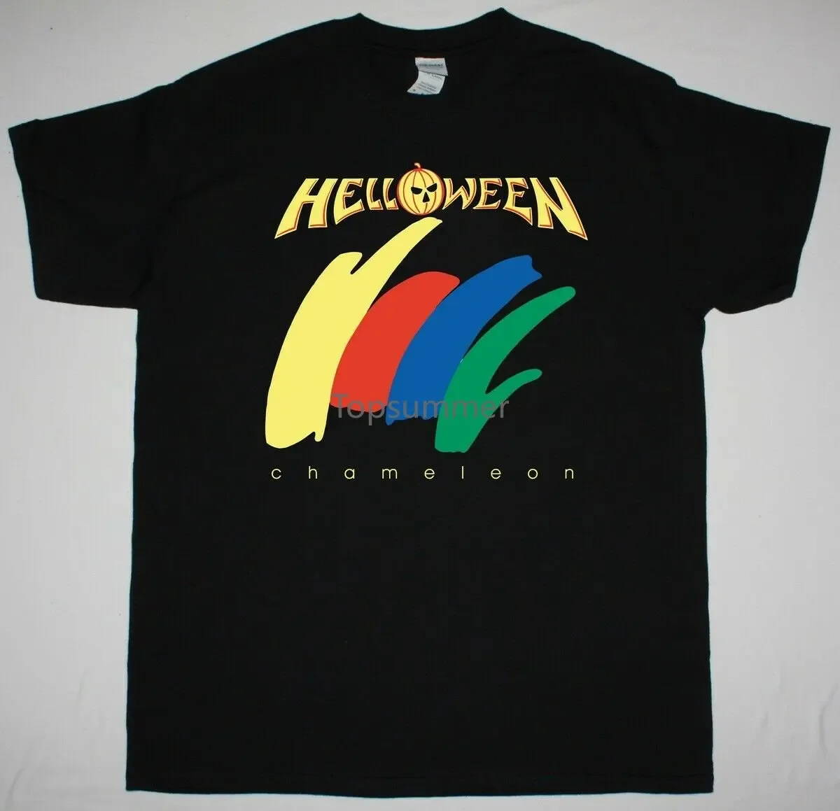 

Helloween Chameleon Black T Shirt Heavy Metal Michael Kiske