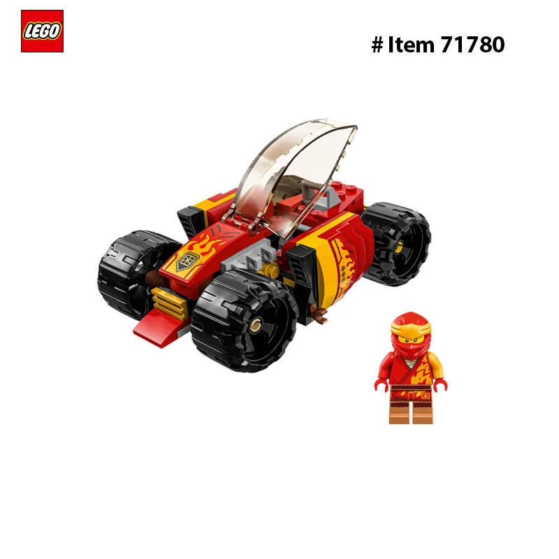 Lego 71780 NINJAGO Kai's Ninja Race Car EVO, 20in1 Racing