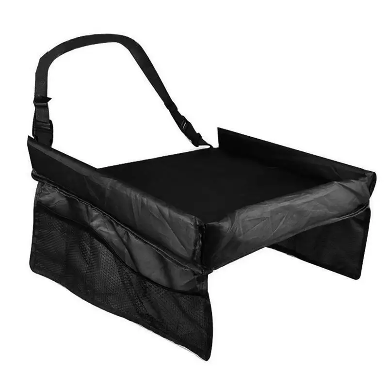 KidsCarSeatTravelTrayWaterproofSafetySeatPlaySnackDrawTable