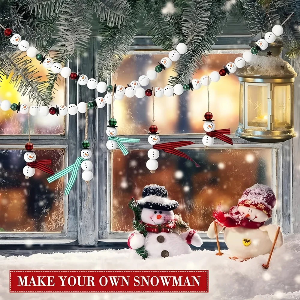 Decorazioni Albero Natale Fai-da-te KBNIAN 200 Pz Fiocchi Neve Legno 20m Fiocchi Di Neve Decorativi Decorazioni Invernali Bianche