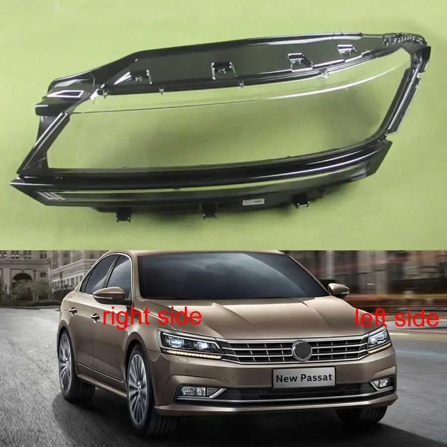 For Volkswagen Vw Passat 2016 2017 2018 Headlamp Shell Transparent