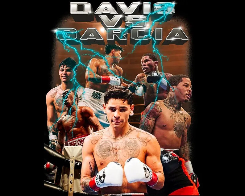 

Boxing Bootleg - Davis vs Garcia DTG/DTF Design