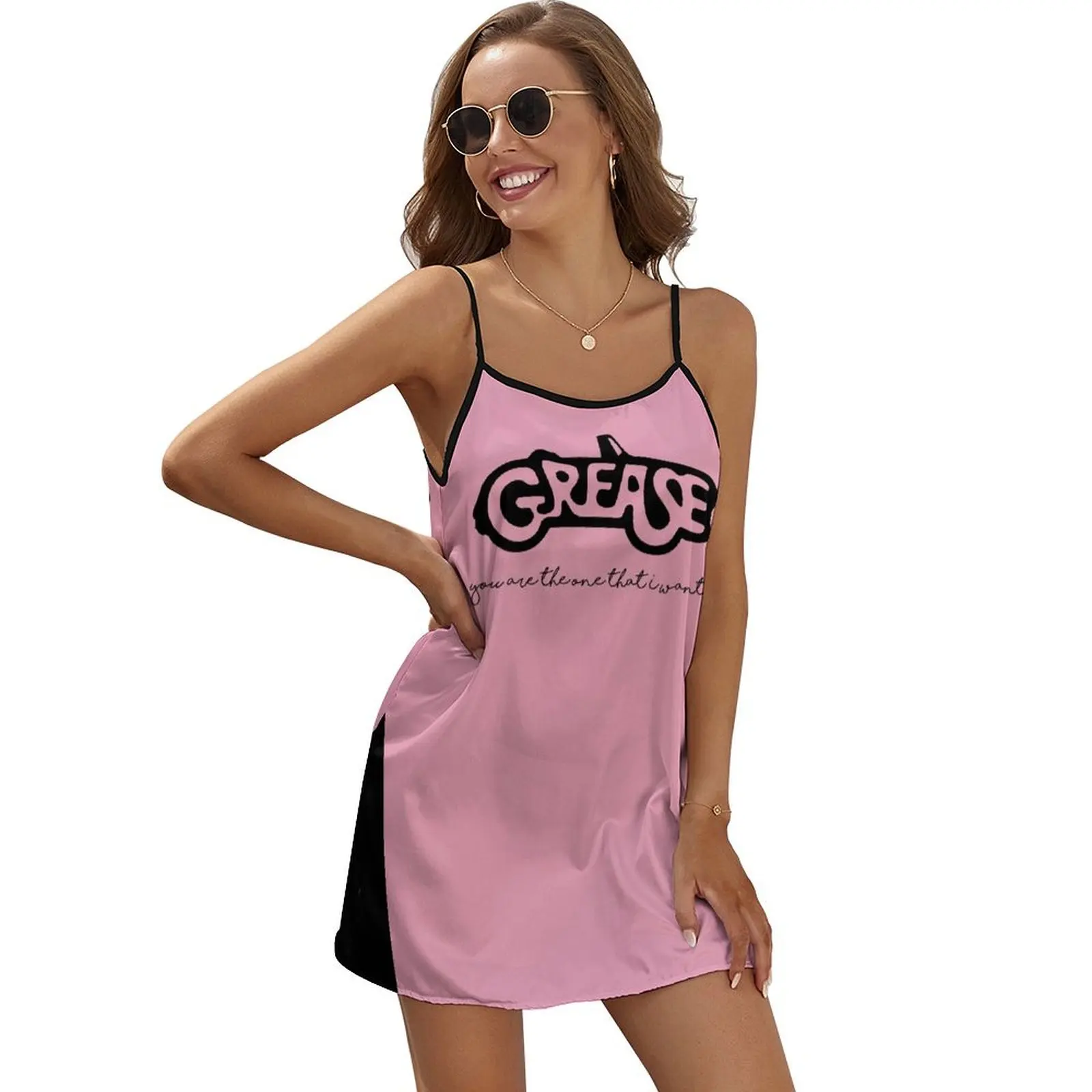 

Grease Sleeveless Dress long sleeve dress summer woman dress 2024 Summer dresses for women Evening dresses