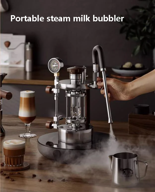 Steam Milk Frother Household Coffee Milk Foamer Camping Coffee Espresso  Coffee Maker With Steam Nozzle 1-5 Hole Optional - Milk Frothers -  AliExpress