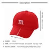 Children's Kid Baseball Cap for Girls Boy Hats Sunscreen Baby Hat Hip Hop M Letter Embroidered Kids Caps 1-6-8-12-15 Years 6