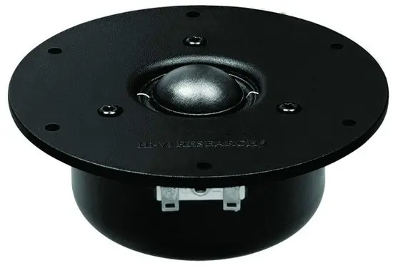 1 Pieces Original HiVi Q1R/Q2R Black Fabric Dome Tweeter Speaker Driver Unit Magnetism Shielded 6ohm/15W RMS D116mm