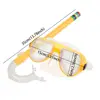 Underwater Equipment Water Sports Anti Fog Kids Diving Goggles Scuba Diving Mask Snorkel Mask Set Children Snorkeling Gear 6