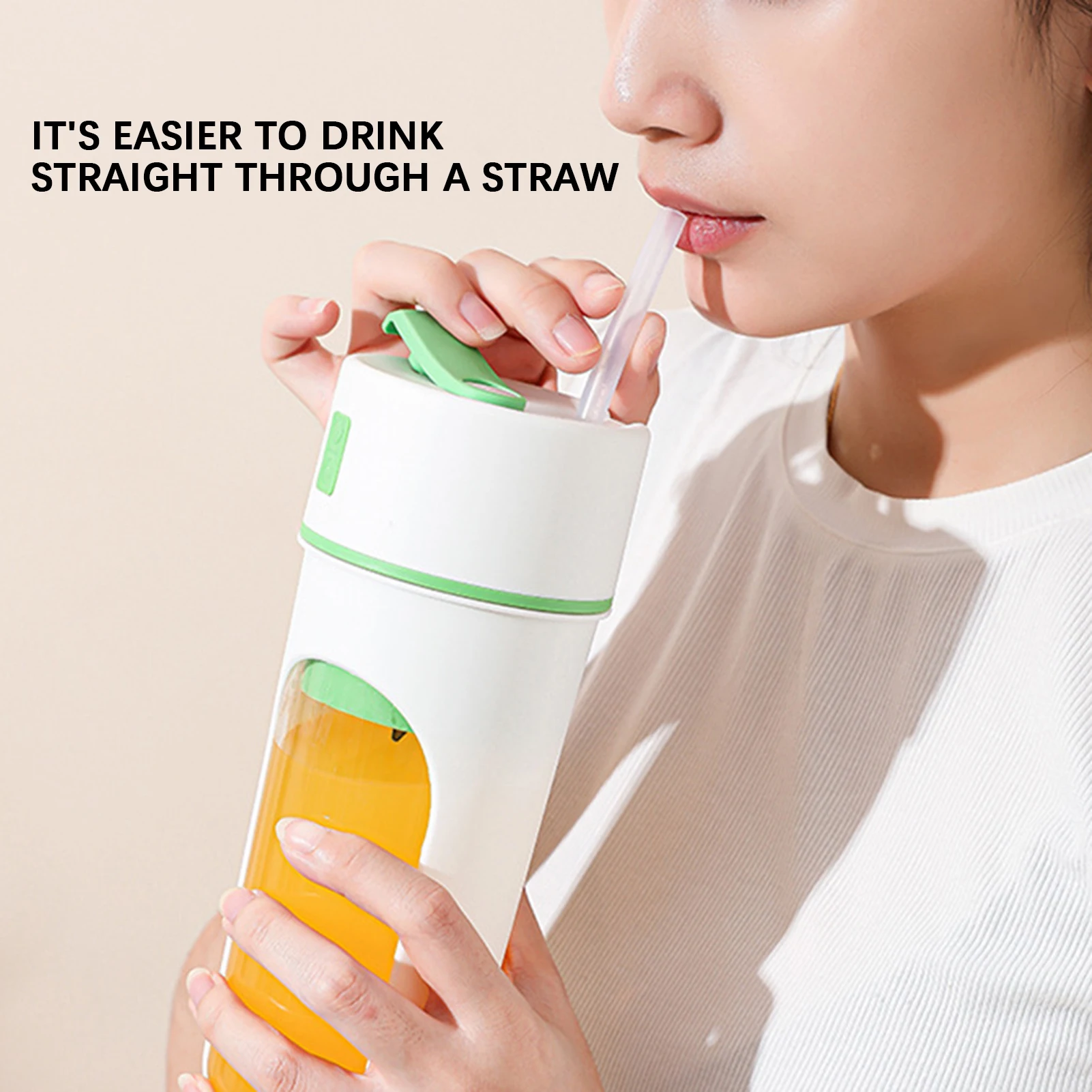 Portable Electric Juice Extractor Household Multi Function Juice Cup Mixing And Auxiliary Food Orange Juice Maker Kitchen Tools