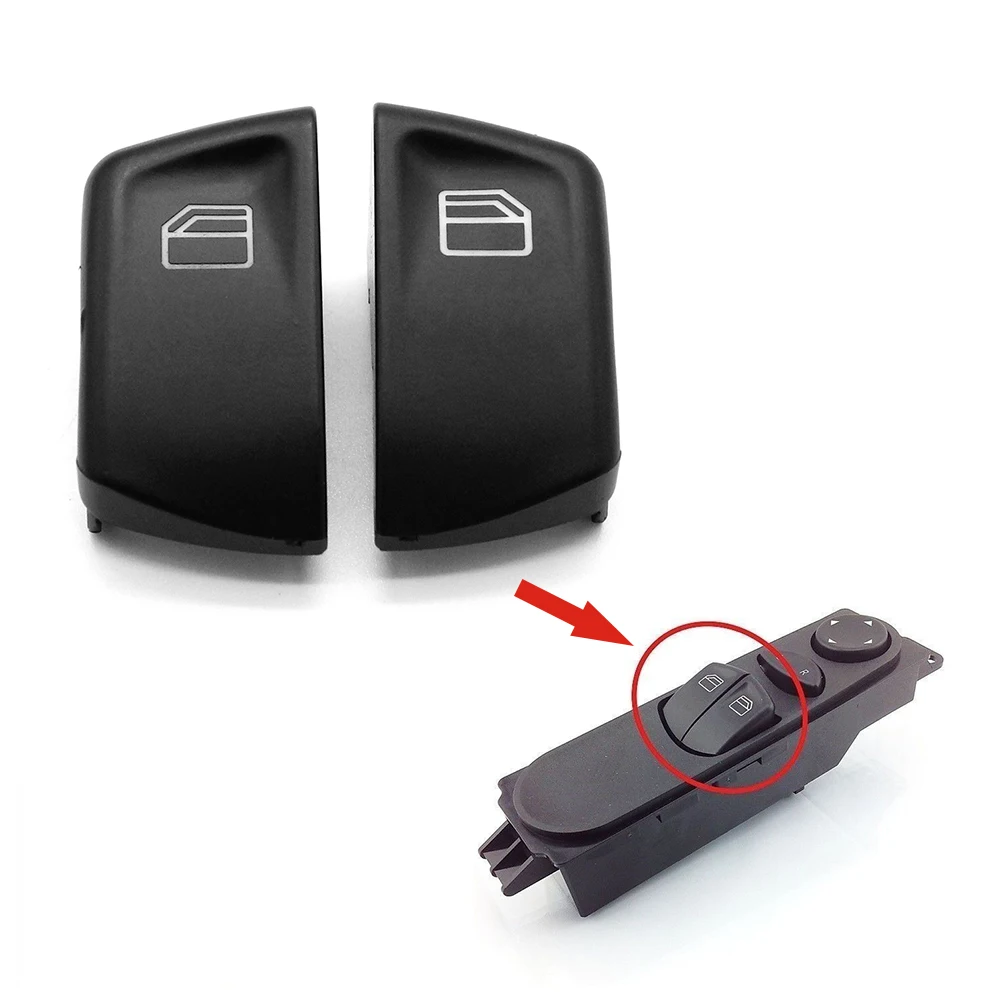 Car Window Lifter 2X For Mercedes-Benz Window Switch Button