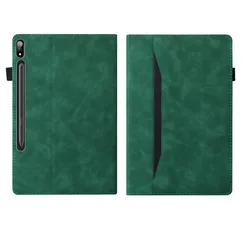 Luxury PU Leather Wallet Stand Case - S10 Lite (10.9 inch) (Green)
