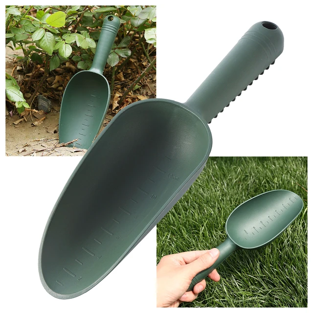 Pelle de jardin multifonction en plastique, cuillère à sol succulente,  outil de creusement, outils de culture