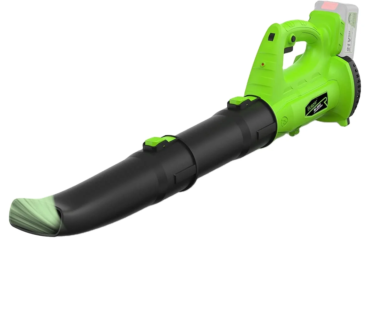 

Huepar Leaf Blower Cordless -6 Speed Electric Leaf Blower with 21V 4.0Ah Li-ion Battery and Fast Charger, 321CFM 135MPH Lightwei