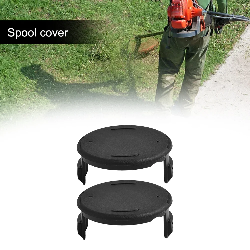 

2Pcs Spool Cover Cap For Mac Allister For BOSCH Trimmer Outdoor Power Equipment Parts & Accs Garden Supplies