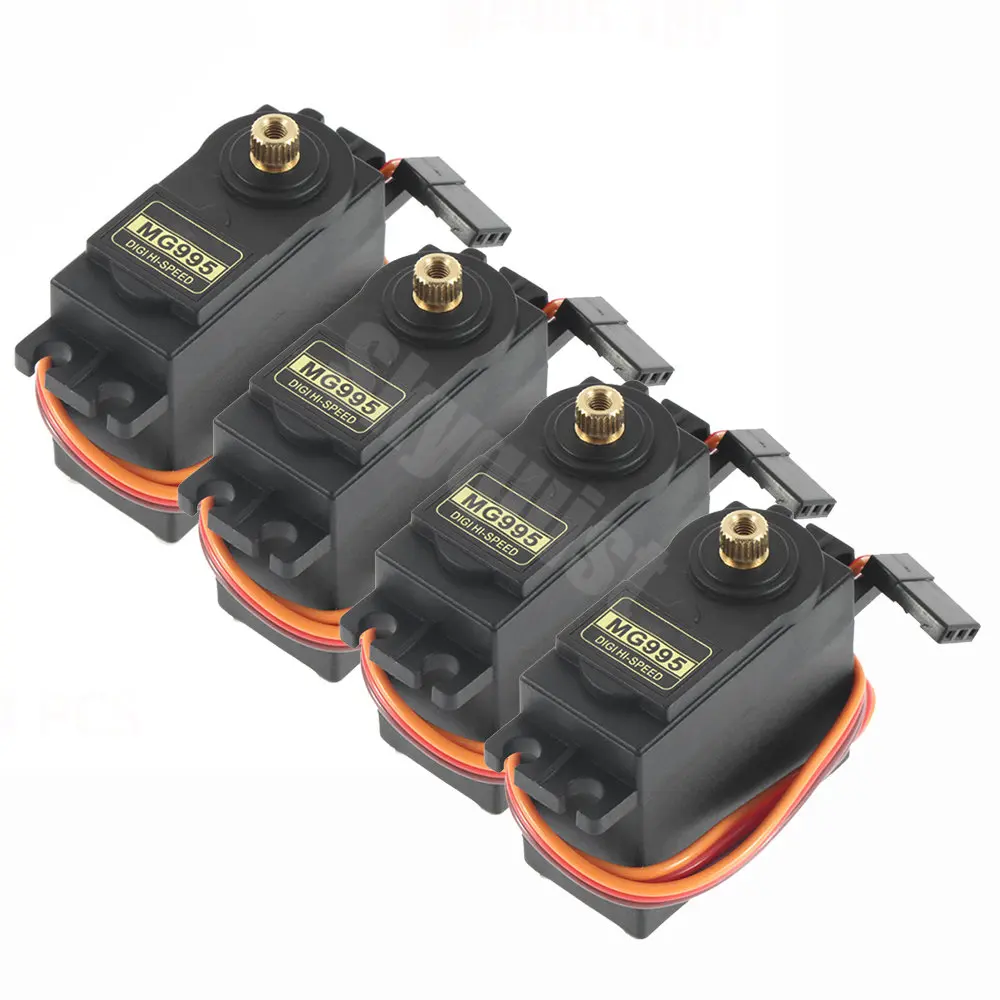 4pcs/lot 13KG 15KG servos Digitális MG995 MG996 servo Minden Fém fogas számára JR autó RC manöken Helikopter Sajka arduino Egyesült Nemzetek DIY Nagybani