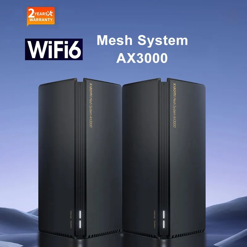 Mesh System AX3000 Wifi6 5G Router Repeater Extend Gigabit Lan Port  Amplifier WIFI IPv6 WPA3 for Xiaomi Compatible with Mi APP