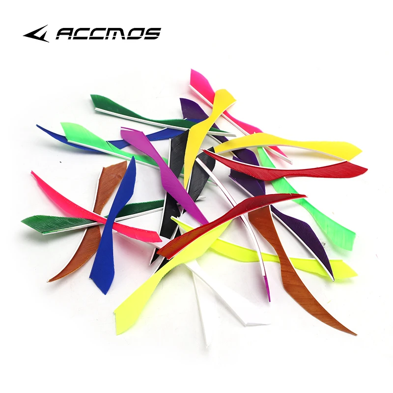 36pcsArrowsVanesDIY5InchFletchingArcheryTurkeyFeatherArrow
