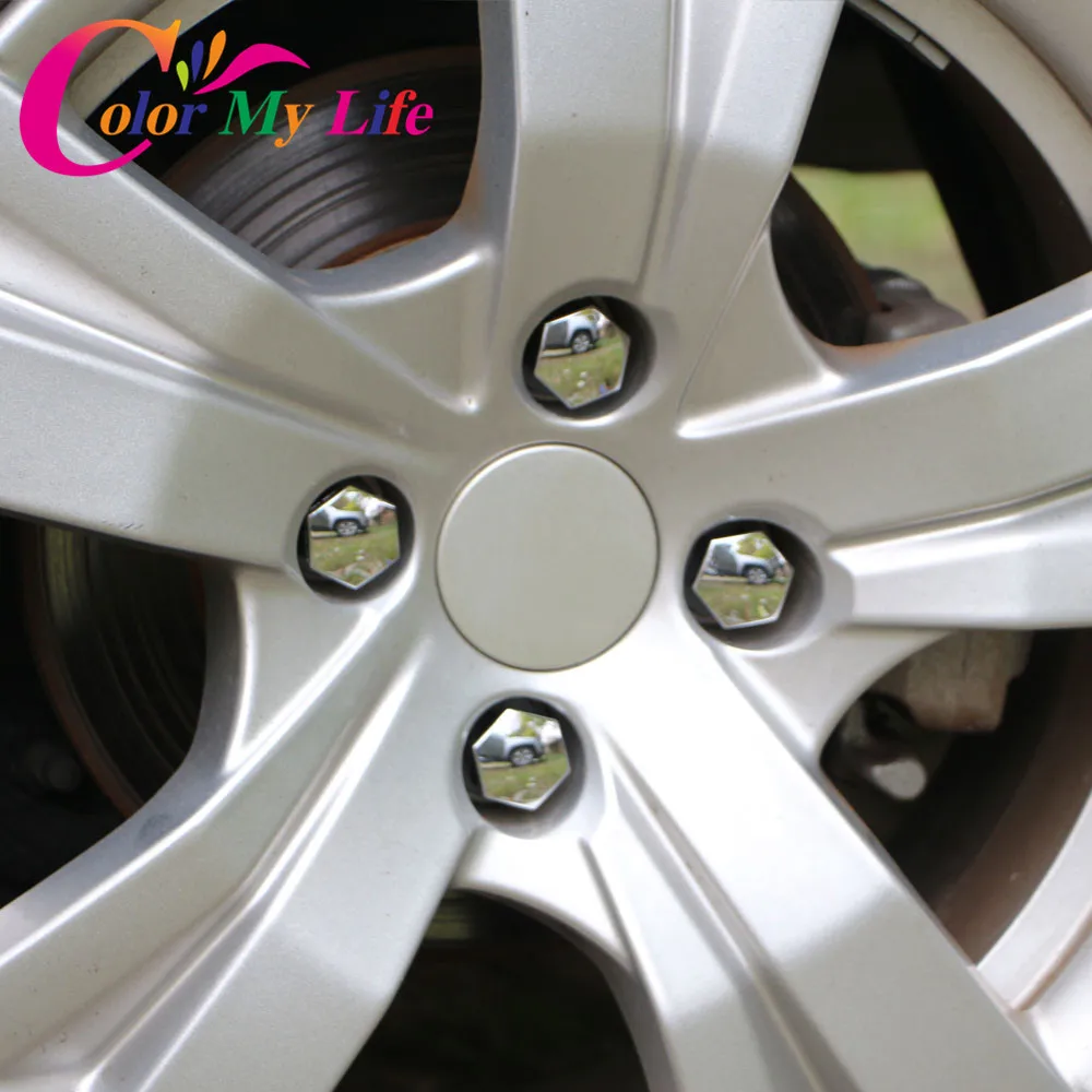 16pcs Car Wheel Hub Screw Cap Dedicated Wheel Screw Anti Protection Cover for Peugeot 207 3008 301 307 308 2008 408 508 207 407 car accessories wheel nut caps screw caps auto accessories wheel nut covers bolt nut covers