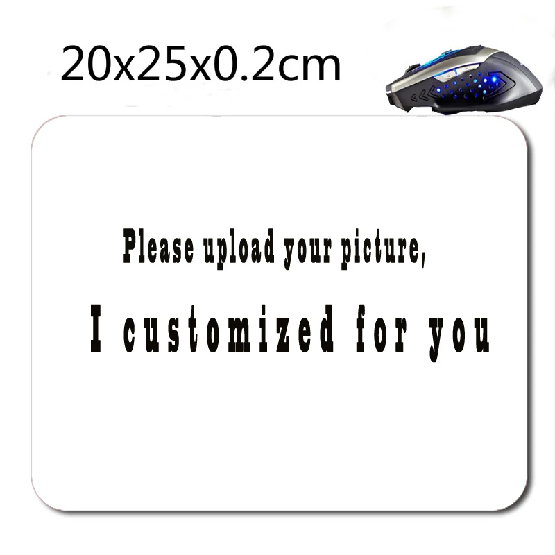 Mairuige Pictures Give Us You Like Photos Print Non-slip Rectangular Rubber Soft Mouse Pad 220*180*2mm /290*250*2mm mouse pad,gaming mousepad