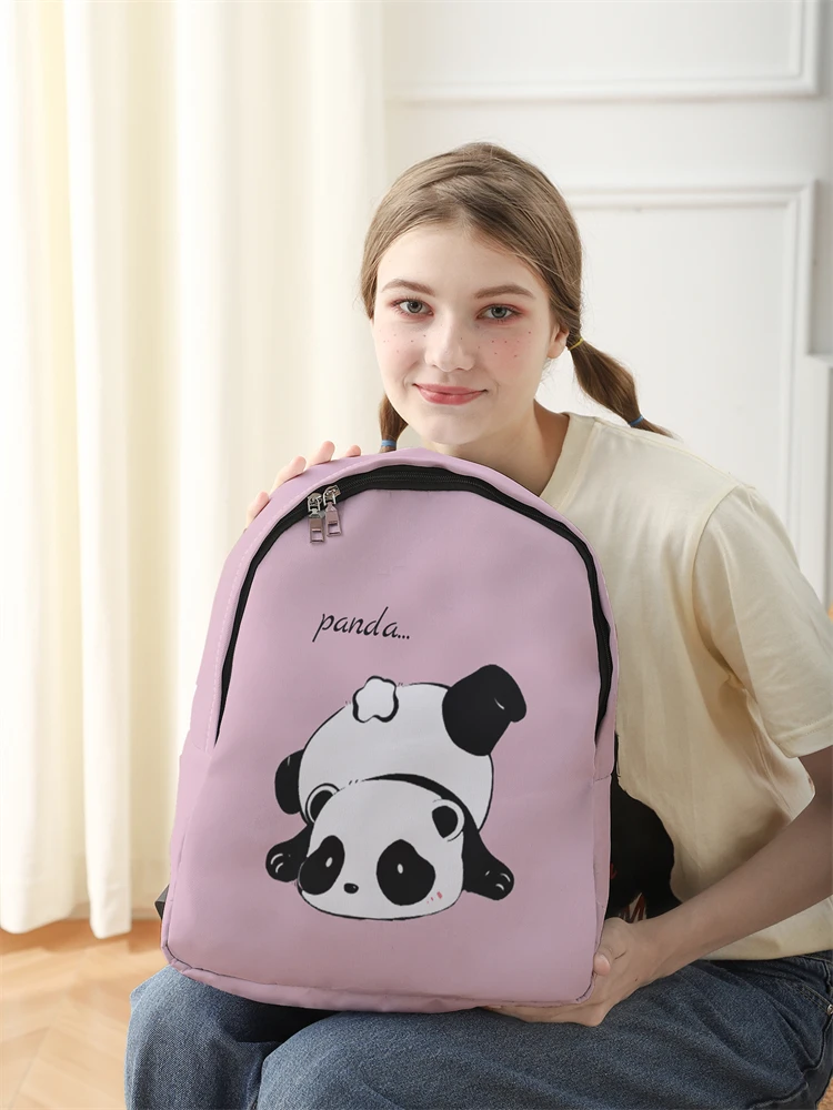 New Women's and Men's High Capacity College Backpack Trend Women's Laptop School Bag Cute Girl Travel Bag Cool