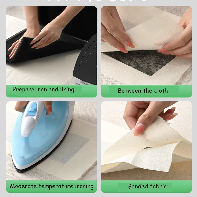 60Meters/Roll Double-sided Non-woven Interlining Adhesive Fabric Cloth Iron On Hem Tape Interlining Web DIY Sewing Crafts interfacing fabric adhesive interlining fabric