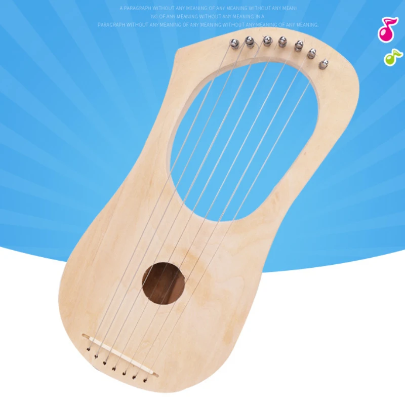 Diy Wood Small Harp Niche Musical Professional Miniature Musical Instruments Instrument Music Accessories Presents
