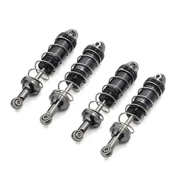 High - Performance Metal Shock Absorber Damper for 1/16 RC Cars - Upgrade Accessory (Titanium)