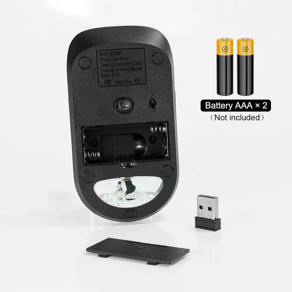 뜨거운 판매 귀여운 해양 생물 크리 에이 티브 마우스 2.4G 무선 광학 오피스 마우스 노트북 저소음 디자인 편안한 터치