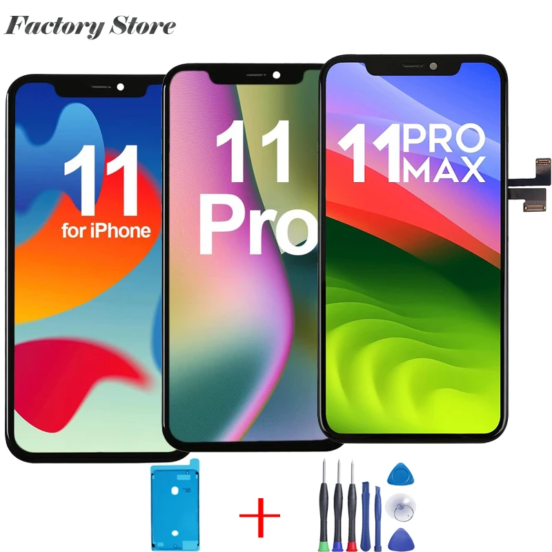 

Incell экран для iPhone 11 замена экрана для 11pro Max LCD экран 3D сенсорный дисплей дигитайзер сборка запасные части
