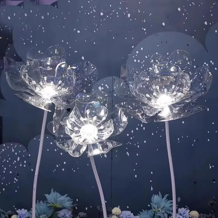 

Artificial Flower Romantic style luminous artificial flowers used for weddings or home decor