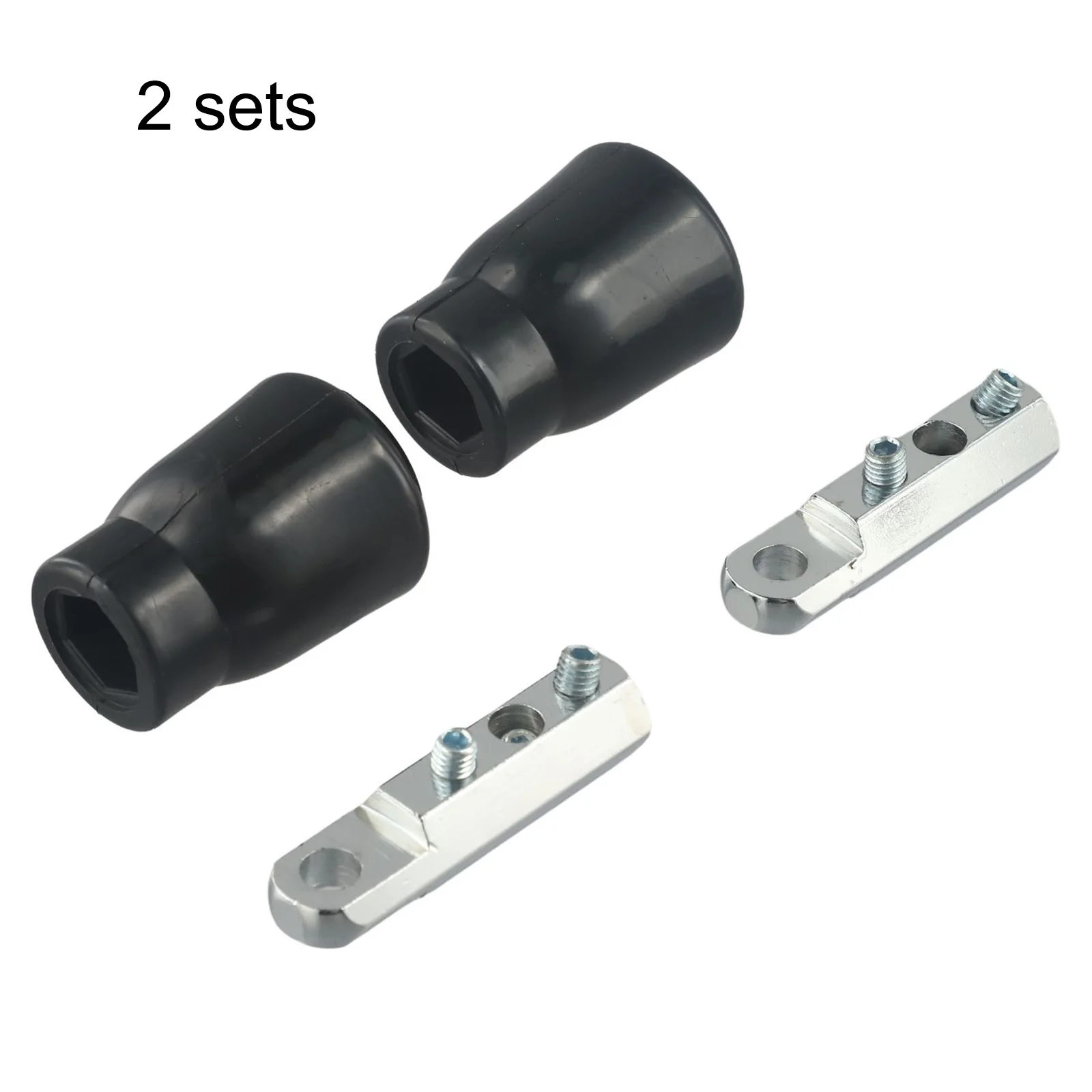 2er-Set Fitness-Kabelzug-Anschlüsse, Kabelendstücke, Drahtseilverbinder, Kabelballstopper, Befestigungssets, Fitness-Zubehör – Detail 8