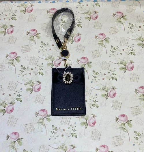 Japanese Style New Fashion All-Match Commuter Women's Card Bags Sweet Cute Beautiful Diamonds Luggage Accessories for Ladies