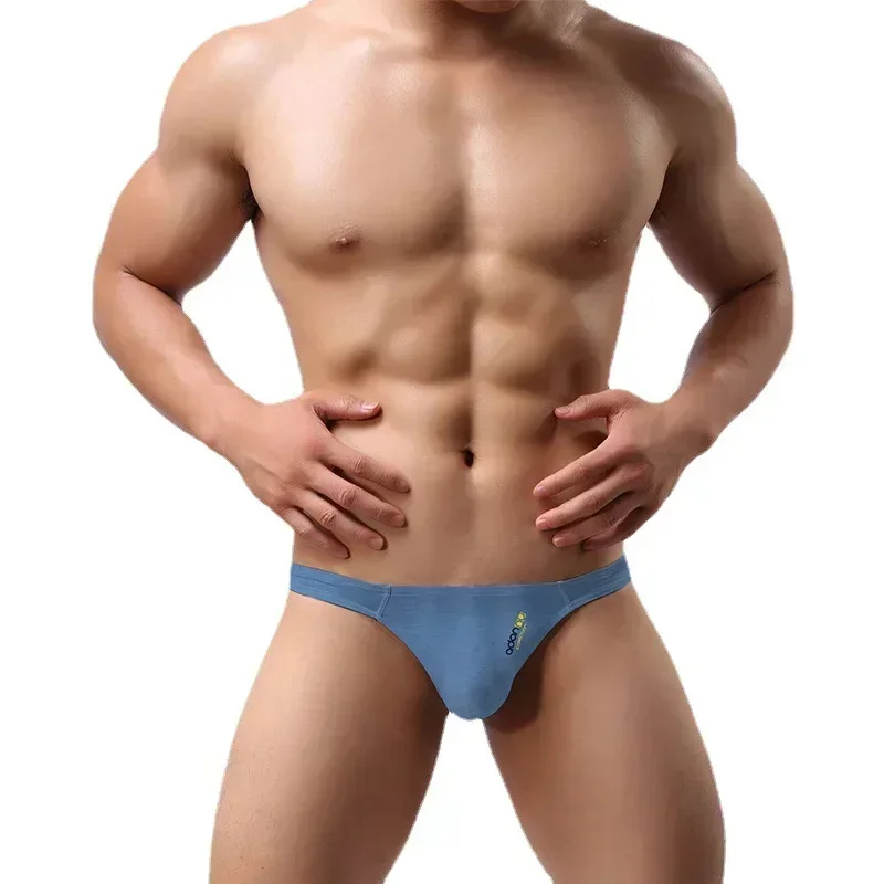Modal men's underwear low waist lightweight sexy bikini briefs comfortable and breathable ad313 5