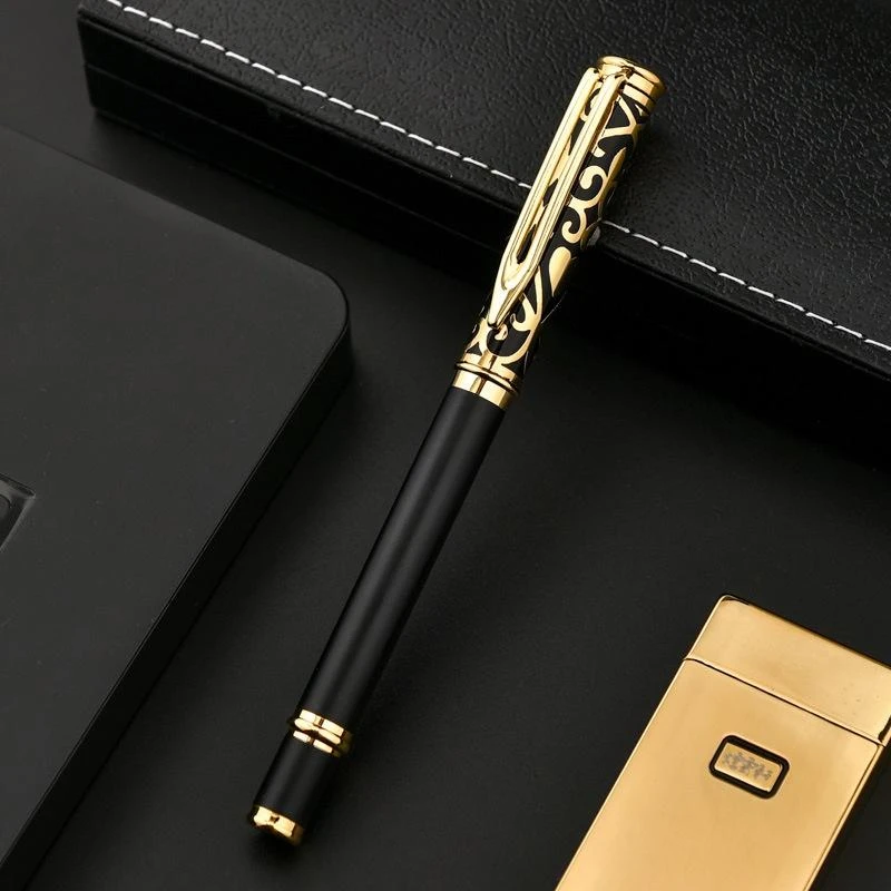 

Metal Business Gift Signature Pen Creative Metal Baozhu Neutral Pen Advertising Pen Pen Company Group Building Gift Office