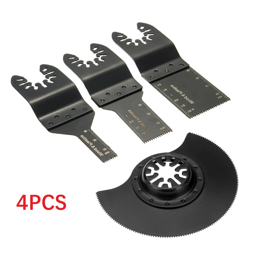 4pcs/set Saw Blades Oscillating Multitool Circular Saw Blade For Renovator Power Wood Cutting