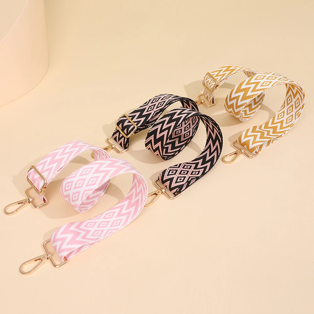 Nylon Wide Bag Belt Strap Adjustable Women Accessories Replacement Strap Handbag Strap Wide Purse Strap Chain Bag Strap