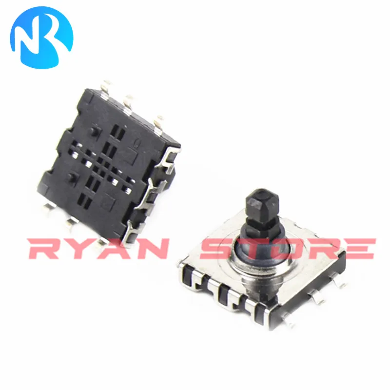 5 Way Switch 5-Piece DIP 5-Way Directional Switch Set - 10x10x10mm Touch  Reset Keys 5-way Multi-direction Switch 5pcs 6 pin five-way switch multi-function reset button touch 10x10