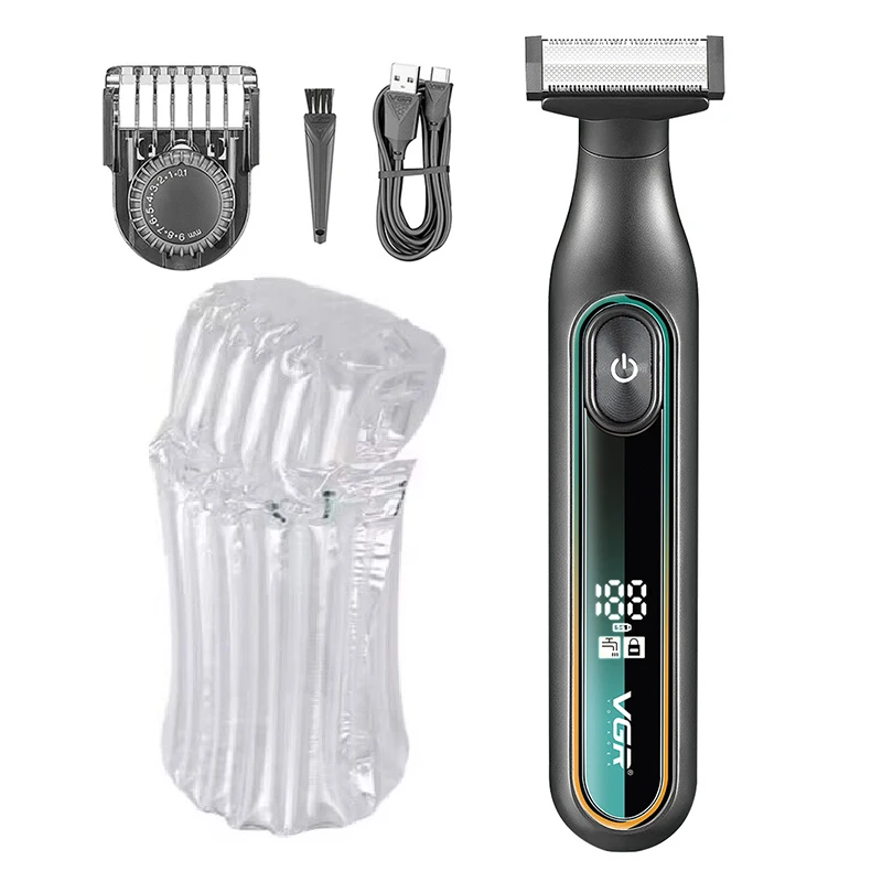 ماكينة حلاقة كهربائية للرجال قابلة لإعادة الشحن VG...