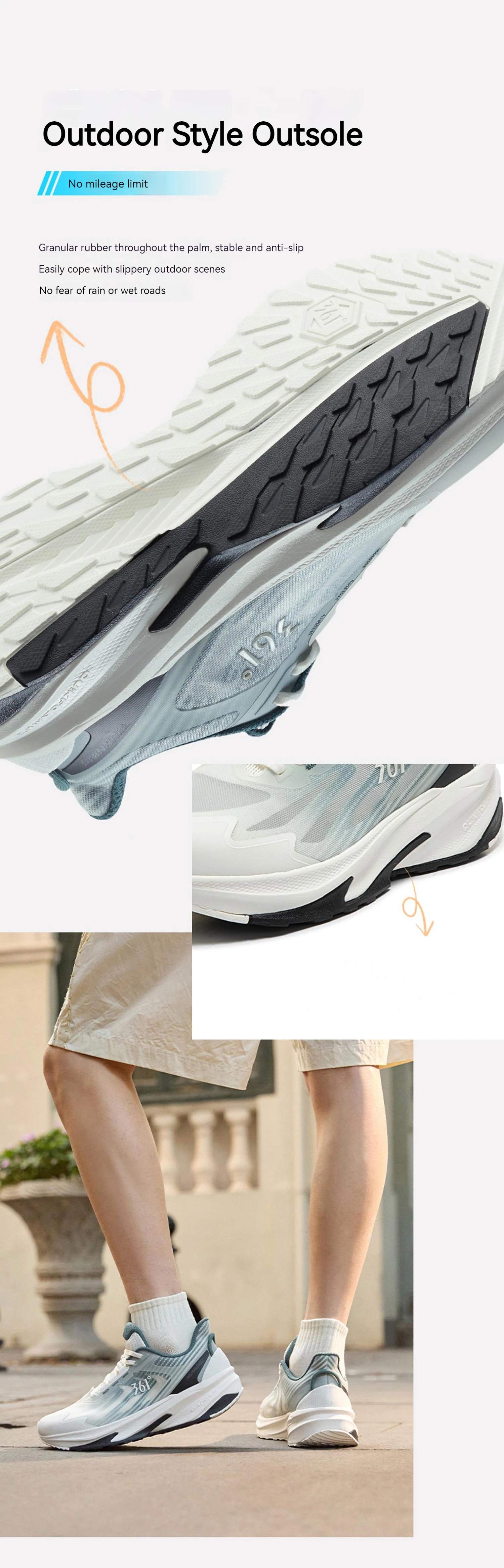 361 Grad Yushan SE Herren-Laufschuhe, ausgewogenes, atmungsaktives Mesh, leichte Dämpfung, Jogging-Komfort, männliche Turnschuhe 672422247 – Detail 5