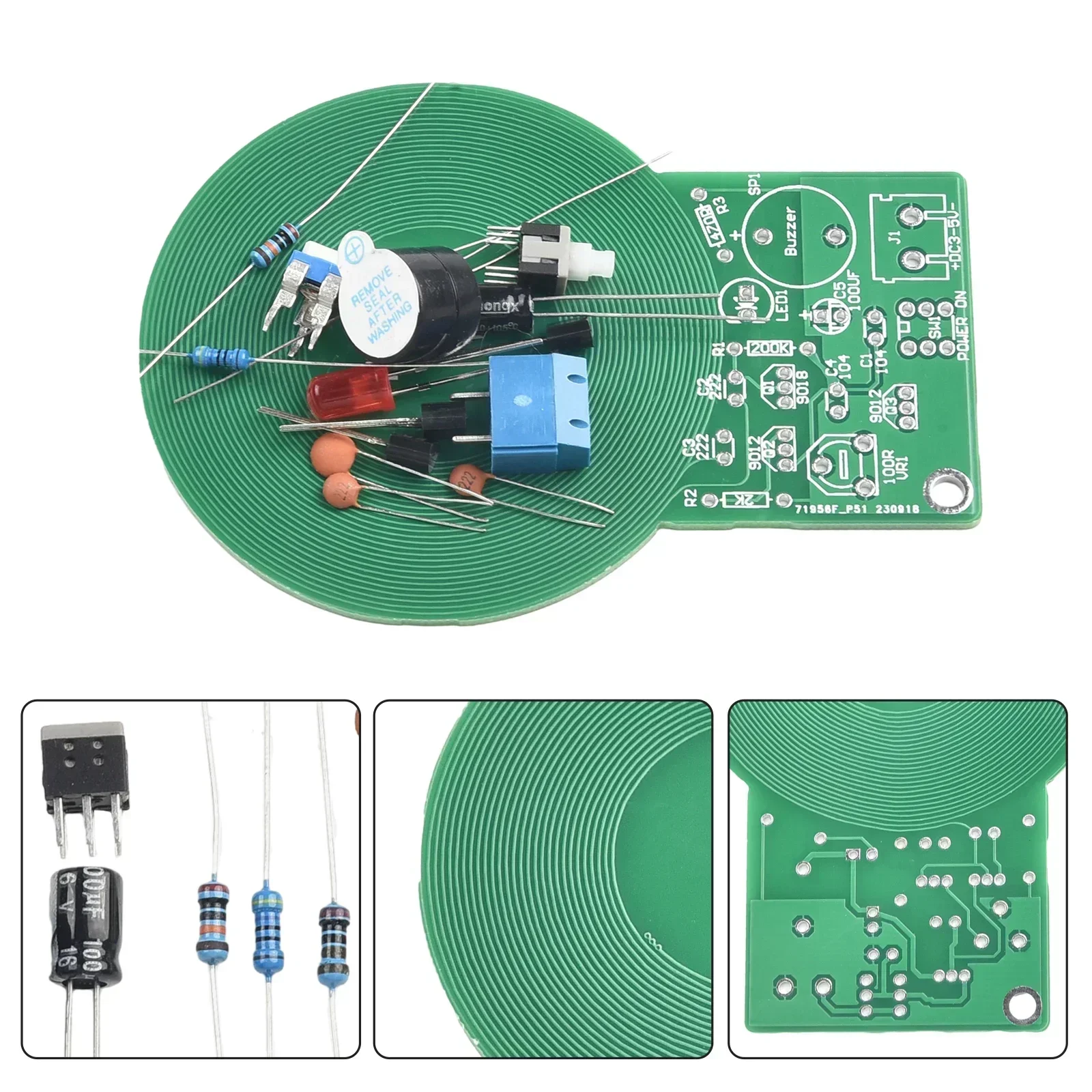 Metal Detector Kit Electronic Kit DC 3V-5V Non-Contact Sensor Board Module DIY Good Quality Metal Detector Electronic