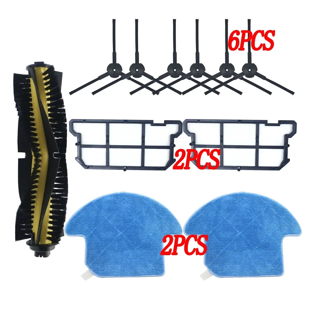 Main Brush+Side Brush+HEPA Filter for ilife v7s v7 v7s Pro Robot Vacuum Cleaner Parts Kit  for Chuwi ILIFE V7S Pro batería de buena calidad para robot aspirador ilife 14 8 v 6800mah 12800mah v50 v55 v8s v3s pro v5s pro v8s x750