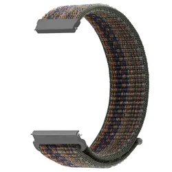 Nylon Loop Strap - Breathable Replacement Band, 20mm/22mm, Various Colors - 1PCS 22mm (A - Colorful)