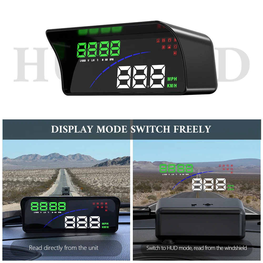 WYING P9 OBD2 HUD ڵ  ڵ ӵ   ÷, ڵ   ˶ Ʈ ڵ 
