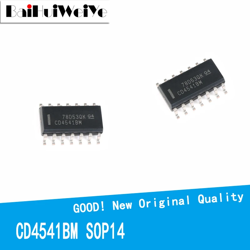 

10 шт./партия CD4541BM CD4541 4541BM 4541 CD4541B SOP14 операционный SOP-14 SMD новый оригинальный IC усилитель чипсет хорошего качества