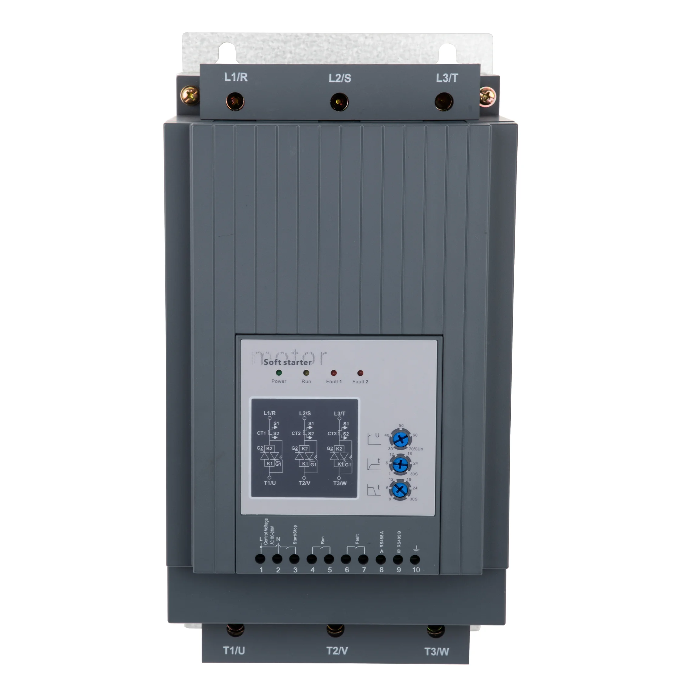 삼상 제어 SSR 시리즈 소프트 스타터 400V 75kW 150A 삼상 입력 및 삼상 출력