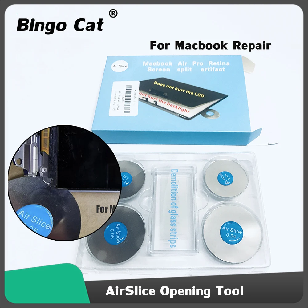 Air Slice Airslice Kit Di Strumenti Di Apertura Per Macbook Air Pro Imac Retina Screen Split Smontaggio Strumenti Di Riparazione Non Danneggia La Retr