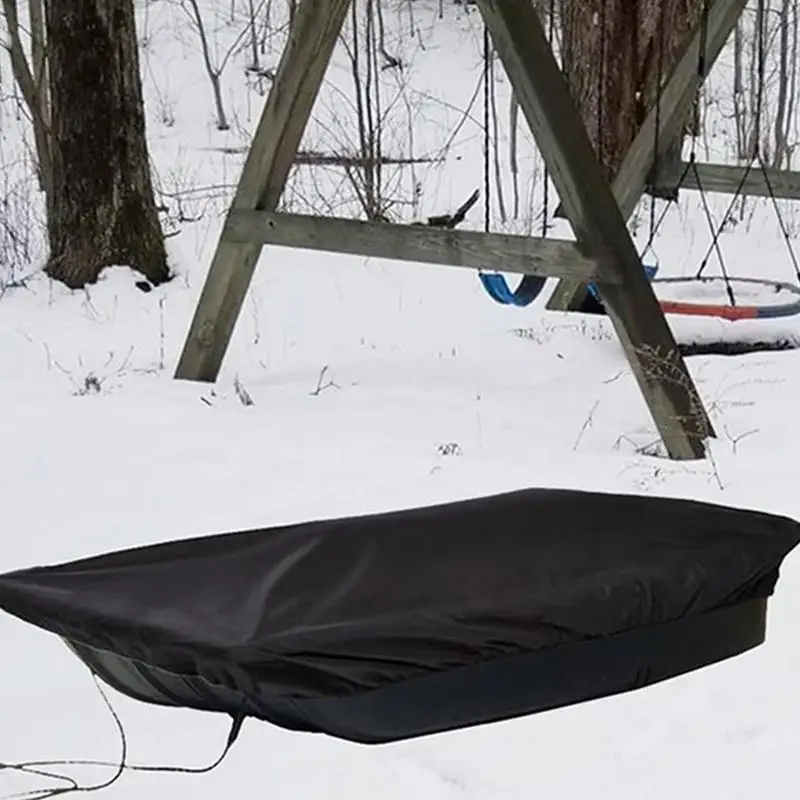Ice Shelter Travel Cover Winter Sled Shelter Travel Cover For Ice Fishing Hunting Gear Protection Sled With Elastic