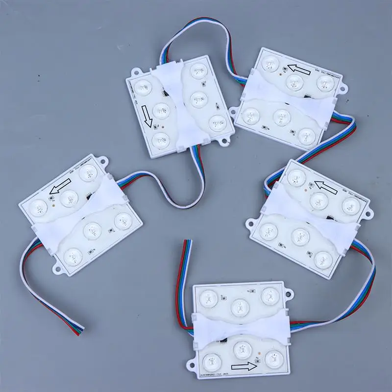 5pcs LED 모듈 CCT 24V 디밍 가능 확산형 LED 조명 천장 광고 라이트 박스 간판 백라이트 상점 배너