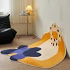 Thick Irregular Lounge Rug Nordic Style Carpets for Living Room Children's Bedroom Decor Shaped Carpet Home Plush Non-slip Mat 1